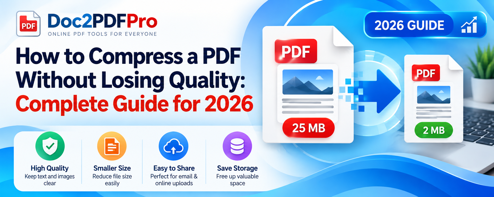 How to Compress a PDF Without Losing Quality: Complete Guide for 2026